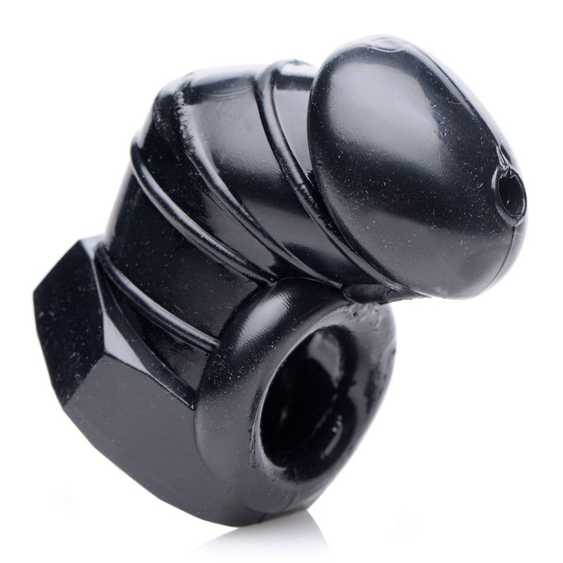 Master Series Cage de chasteté Detained 7cm Noire